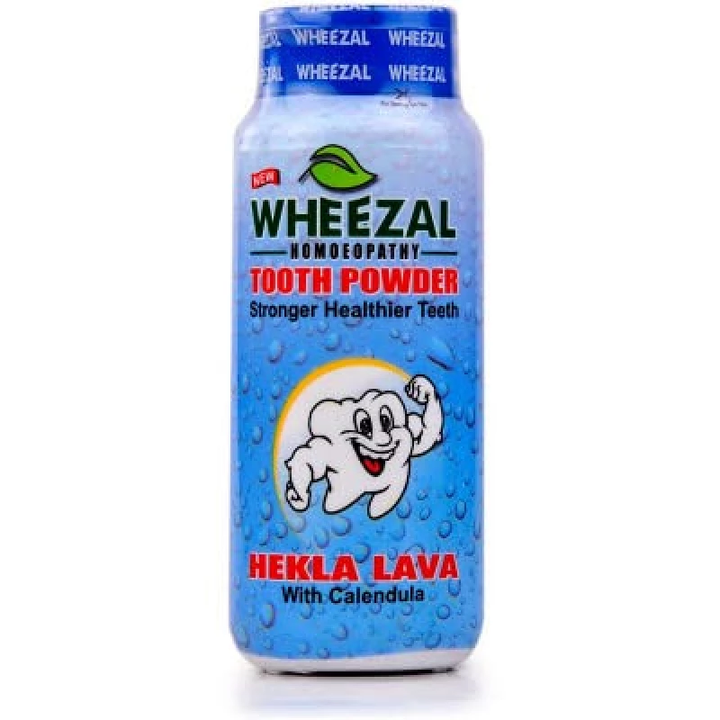 Wheezal Hekla Lava Tooth Powder, 100 g-1.webp